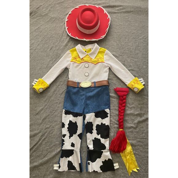Spirit Halloween Toy Story Jesse Girls Size 3-4T Halloween Costume - Picture 3 of 13